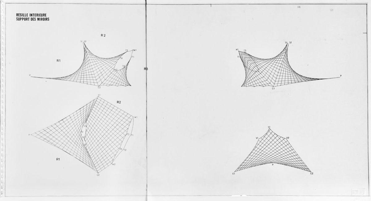 Diatope-resille-interieure-support-mirrois-avant-projet-1975_-rodhoïd-Papier-100x55cm-©Famille-I-Xenakis-03